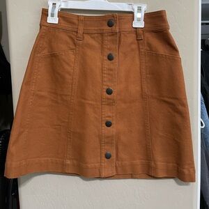 Madewell denim Skirt